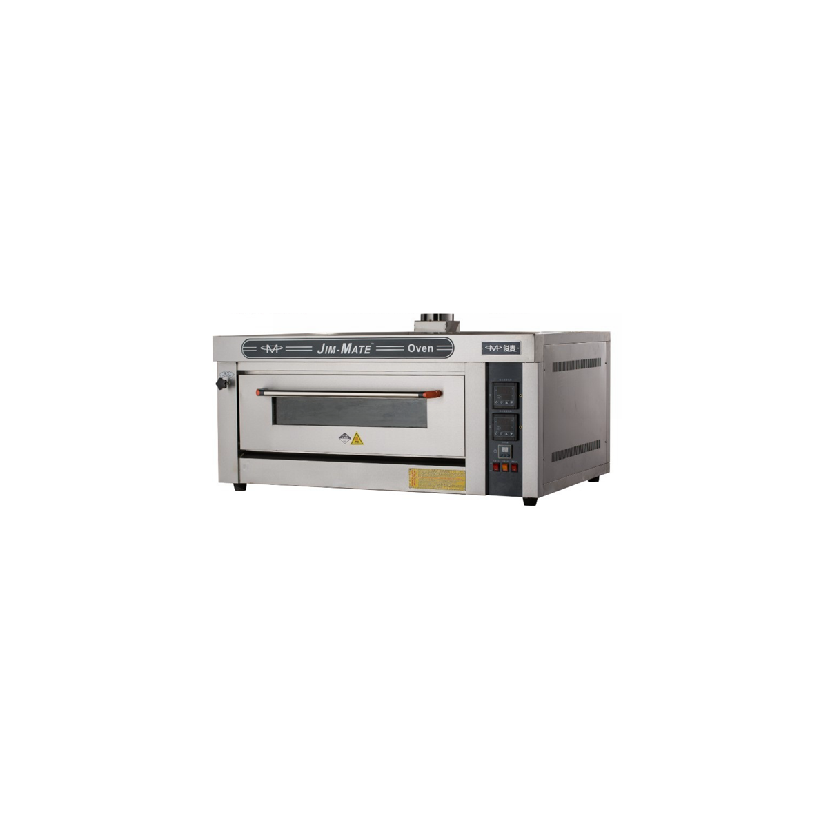 Leapay three layers electric -gas deck baking oven / 3