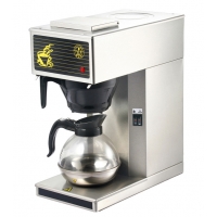 stainless steel electric distilling coffee maker