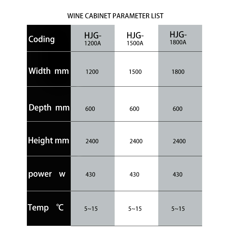 High grade Red wine shelf Black titanium material Beautiful  HJG-1500A / 3