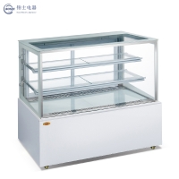 Bosee Jgz-1500A Spacious and Energy-Saving Right Angle Open Door Cake Cabinet