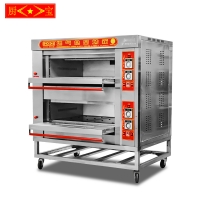 Chubao KB-20 2 layer 2 tray Customizable gas or electricity standard gas deck oven (B style)