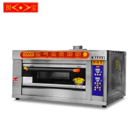 Chubao KB-10 1 layer 2 tray Customizable gas or electricity standard gas intelligent deck oven