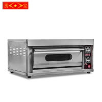 Chubao KA-10 Customizable gas or electricity 1 layer 2 tray high quality deck oven