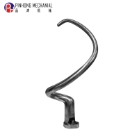 Pinhong 25KG Egg beater Mixing accessories hook for planetary mixer   201# material