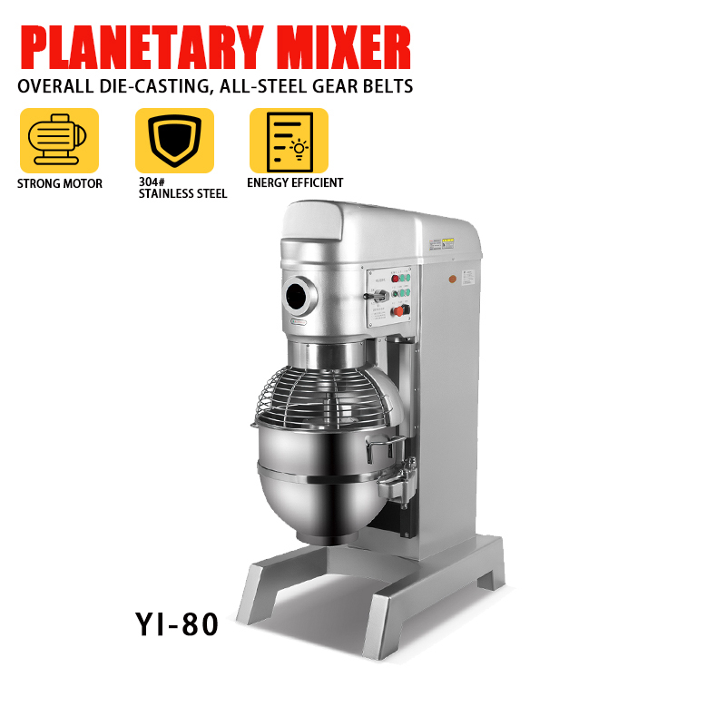 Planetary mixer Integrated Die Casting 304# Stainless Steel Egg Beater YI-80 / 2
