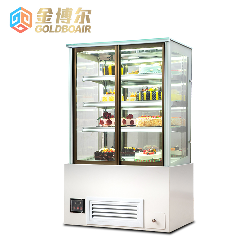 Right angle cake display cabinet Vertical cake display cabinet / 1