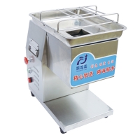 Powerful High efficiency Stainless steel table top meat slicer TQ400
