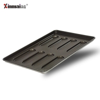 Factory direct sales 8 hot dog trays (aluminized plate) XINMAI Professional production 400*600*32mm