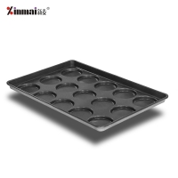 Multi-connected baking tray 15 even burger baking tray Continuous mode XMB10010(PTFE)