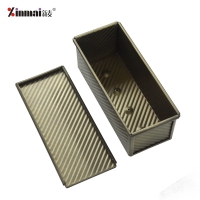 Factory direct sales Vienna Toast Box Corrugated aluminum alloy, non-stick XMC40011