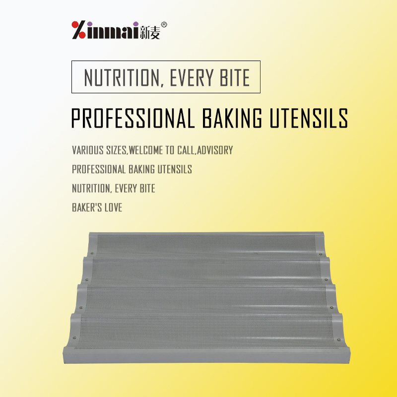 American style Aluminum alloy not stick 4-ROWS French baking tray French pan/baking tray XMF20020 / 3