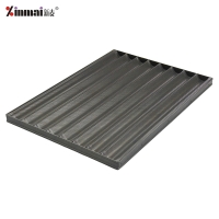 Aluminum alloy non-stick 8-slot French baking tray French baking tray/bakeware XMF20013