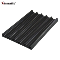 Aluminum alloy welded frame does not stick 5 slot French baking tray French pan XMF20011