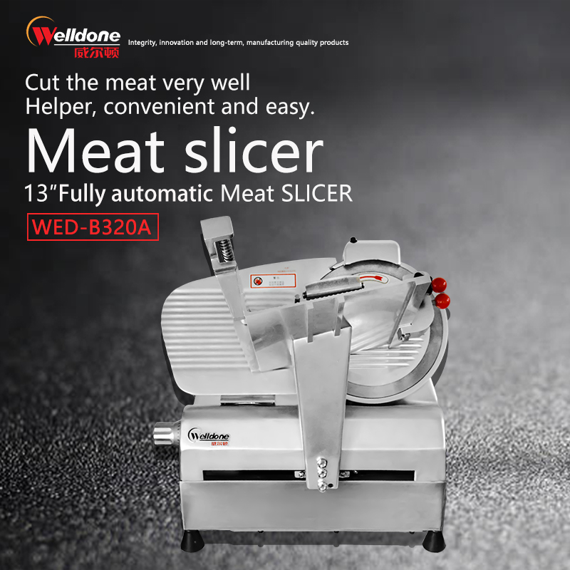Meat processing machine meat slicer 13′′ automatic meat slicer WED-320A / 2