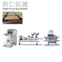 Toast (rock burning) two-color sandwich production line