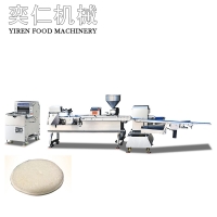 Multifunctional pocket bread production line