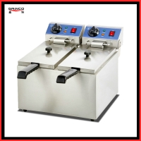 Stainless steel Fryer S/S 2-Tank Tank electric flyer EF-082