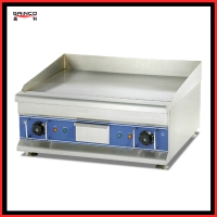 Gainco EG-600 Energy efficient Electric Griddle used to fry steak