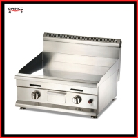 gas griddle chrome surface  Western kitchen equipment GT1000D