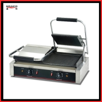 High grade Thicken stainless steel Panini contact grill EGD-20