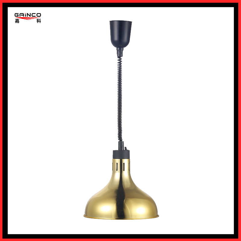 Commercial kitchen telescopic hanging heating lamps/food warming heat lamp HLE-D