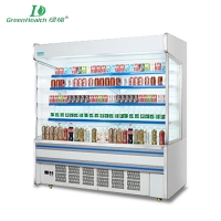 GreenHealth GHF-20 Large field of view large capacity Multi-deck Open chiller A