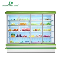 GreenHealth LDF-2000 Extra Large space economy European style Multi-deck open Chiller