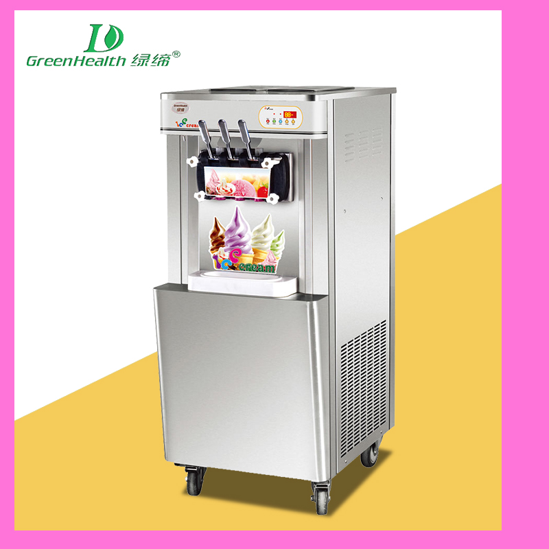 GREENHEALTH stainless steel ice cream machine vertical models GHJ-L32 / 3