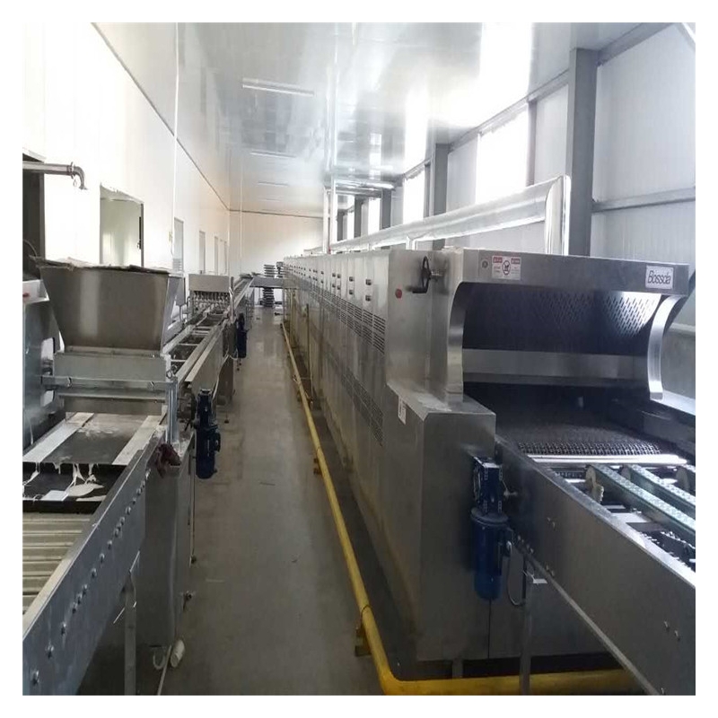 Professional Tunnel Gas Oven for food factory with PLC Controlling System