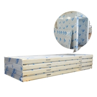10cm thickness Cold storage board Top insulation board PU polyurethane sandwich panel Wall ceiling c