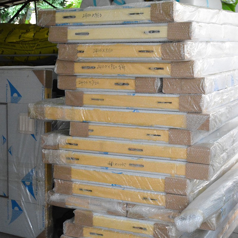 10cm thickness Factory direct sales Cold storage board Fresh-keeping refrigerator Polyurethane insul / 2