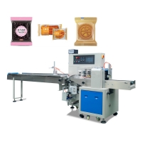 Down-paper pillow packing machine Automatic horizontal Down-Paper pillow flow Soap Sticks Packaging
