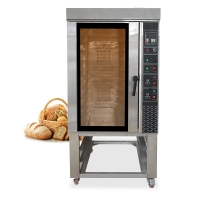 Wholesale bakery helper commercial 10 trays electric hot air convection oven with good heater