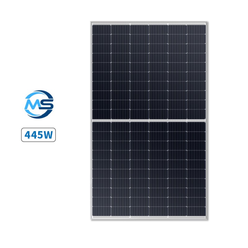 MSD445P-120M 24V 12V PV Solar Panel 445w solar energy system Outdoor Alternative Energy / 2