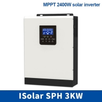 Solar Inverter ISolar SPH 3K 3KVA 24V MPPT 40A All in One 2400W Charge and Discharge Controller