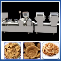 Cat's ears (Steamed cat-ear shaped bread) production line