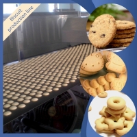 China small Full-Automatic Hard Biscuit making machine sandwich biscuit processing machine Soft biscuit production line