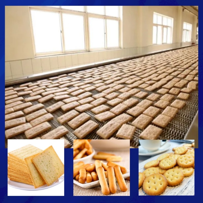 China small Full-Automatic Hard Biscuit making machine sandwich biscuit processing machine Soft biscuit production line / 5