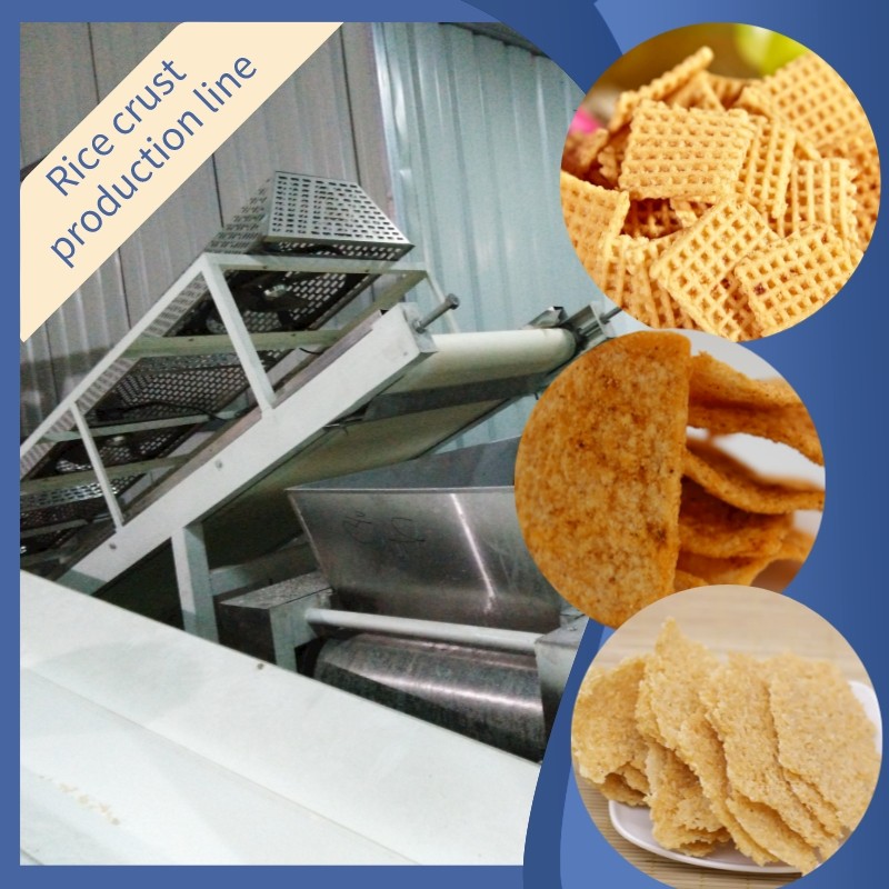 2023 Hot crispy rice plate production line Crispy rice plate processing line / 3