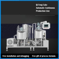 Commercial Industrial Automatic Honey Chiffon Sponge Cake Pound Equipment French Sponge Making Machine Production Line