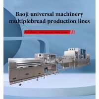 Commercial Automatic Croissant Cake Arabic Bread Hamburger Bakery Machinery Toast French Bread Production Line Prices