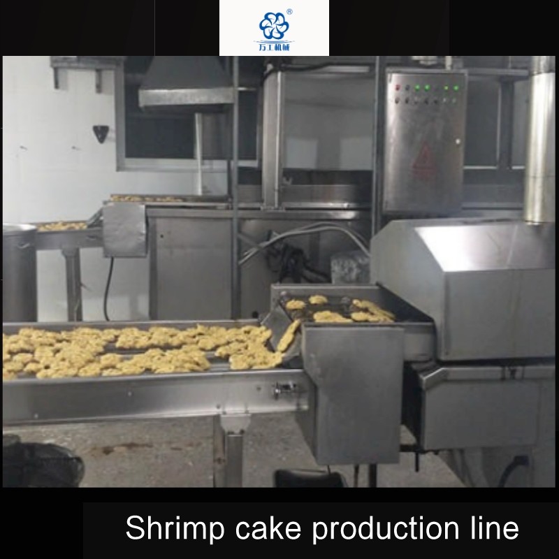 Fully automatic commercial shrimp cake production line / 4