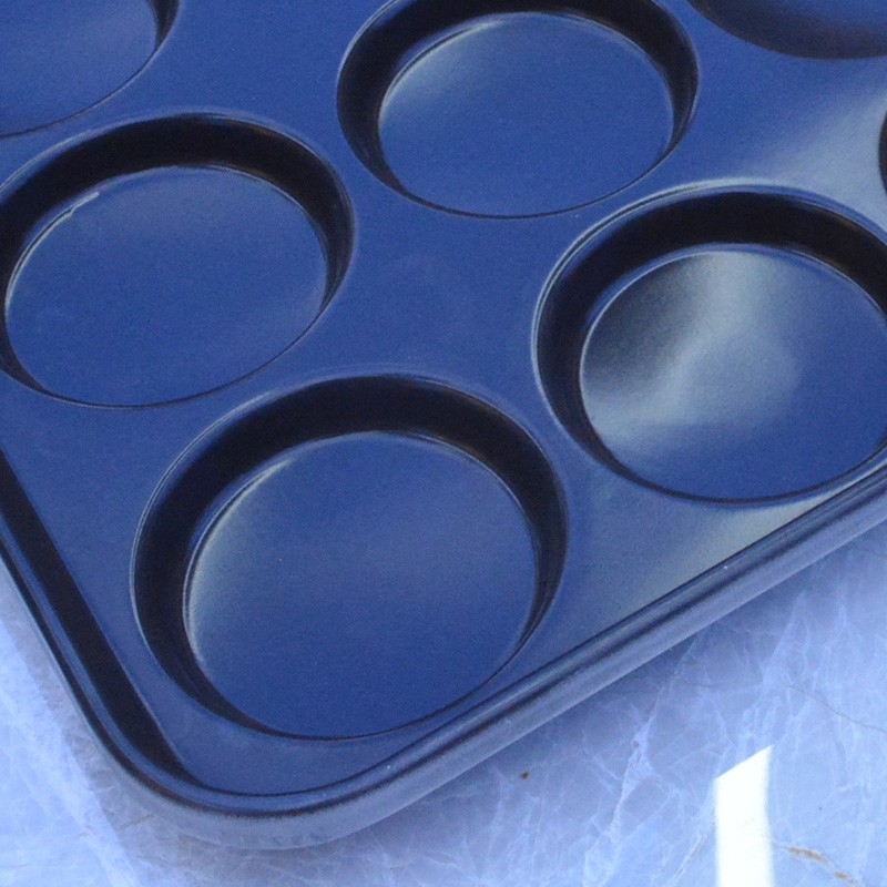Multi-connected baking tray 24 even burger baking tray Continuous mode XMB10010(PTFE) / 3