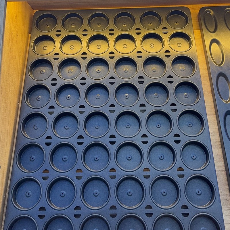 Multi-connected baking tray 24 even burger baking tray Continuous mode XMB10010(PTFE) / 5