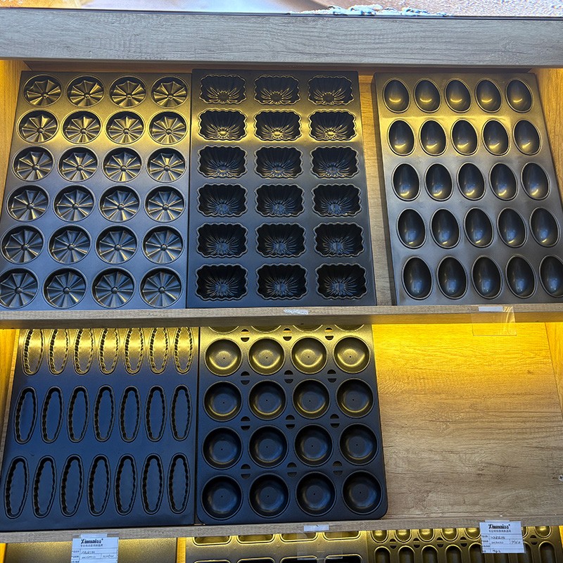 Pasta Doughnut Baking Trays, Customizable 15 - cavity Molded Bread Trays, Manufacturer of Baking Utensils / 2