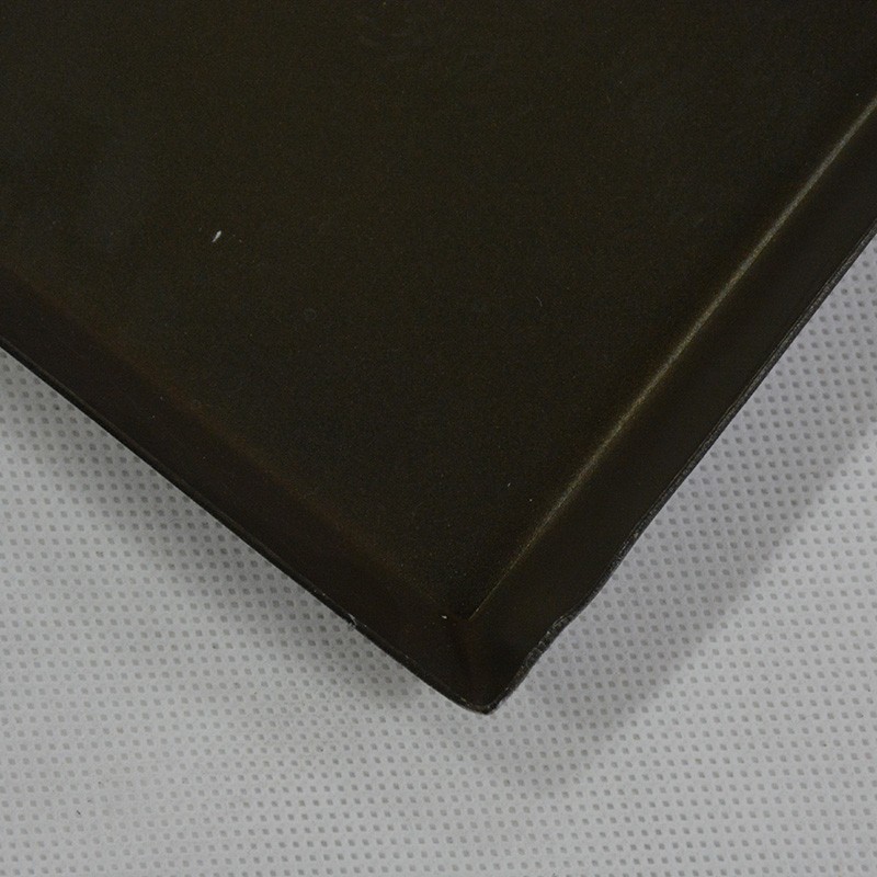 Dough tray, stainless-steel/aluminum alloy heatproof baking tray, thick right - angled edge tray / 4