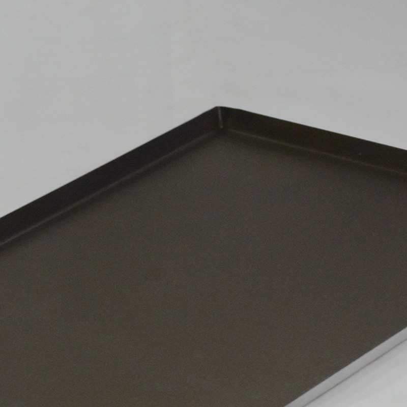 Dough tray, stainless-steel/aluminum alloy heatproof baking tray, thick right - angled edge tray / 5