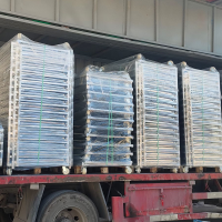 Bread processing factory trolley frame, bread baking tray bracket, baking cart