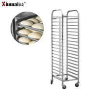 Pallet truck specially used for food processing, stainless steel frame for bread production line