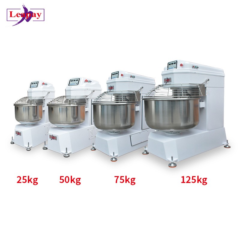 25kg Factory High Quality Dough Spiral Mixer Industrial Dough Kneading Capacity of Spiral Mixer / 2